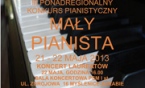 Zdjęcie do - III Ponadregionalny Konkurs Pianistyczny "Mały Pianista"